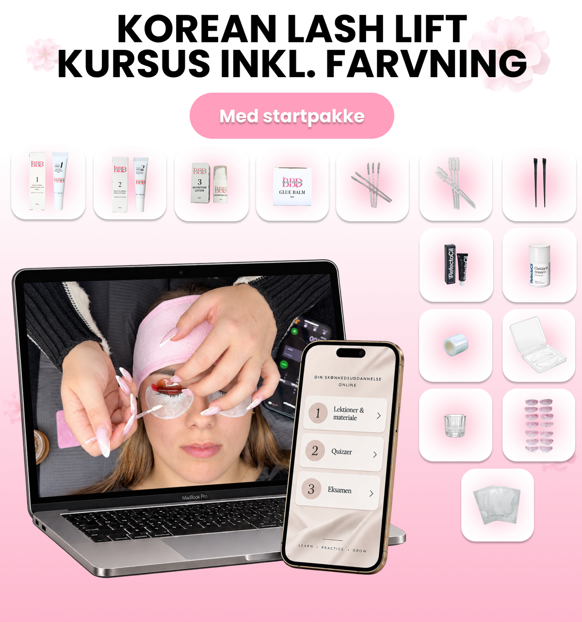 Koreansk Lash Lift Kurs