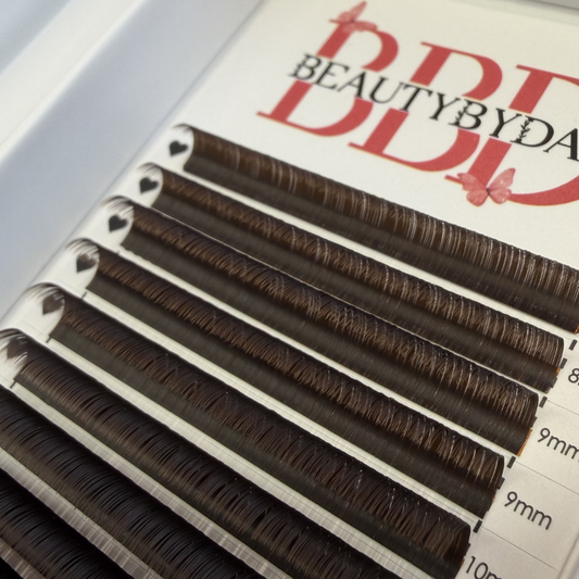 Single Flat Lashes - Chocolate Edition