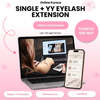 Single + YY Eyelash Extension Course