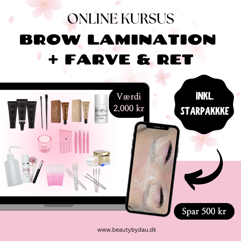 Brow Lamination Course - incl. starter pack