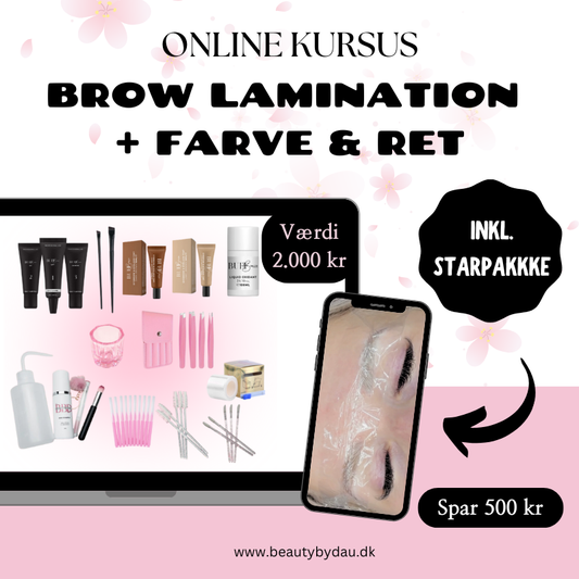 Brow Lamination Course - incl. starter pack