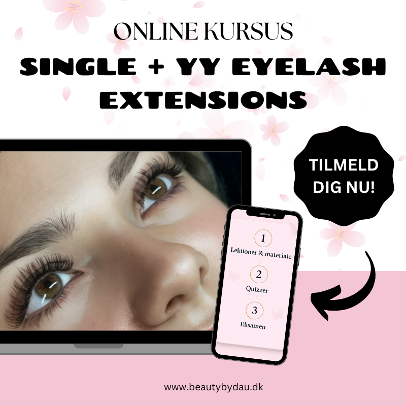 Single + YY Eyelash Extension Kursus - inkl. startpakke