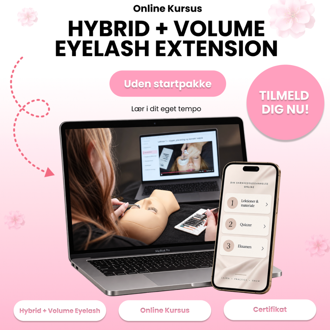 Hybrid & Volume Lash Extensions Online Course course