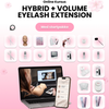 Hybrid + Volume Eyelash Extension Course - incl. starter kit