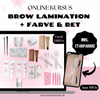 Brow Lamination Kursus - inkl. startpakke
