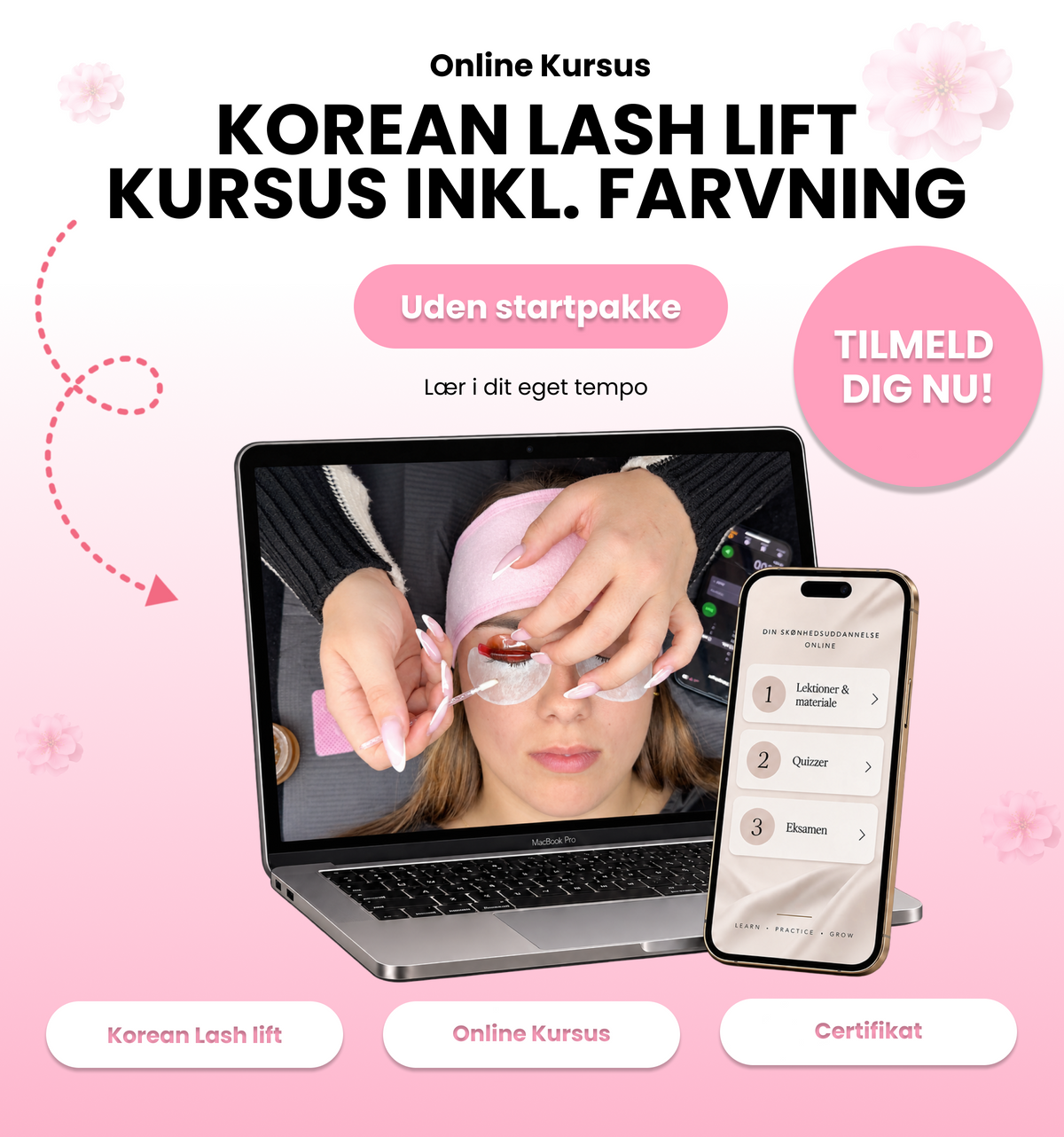Koreansk Lash Lift Kurs