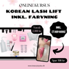 Korean Lash Lift Course - incl. starter pack