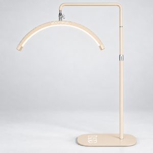 Beige Premium Moonlight-lampe fra BeautyByDau – helbillede forfra