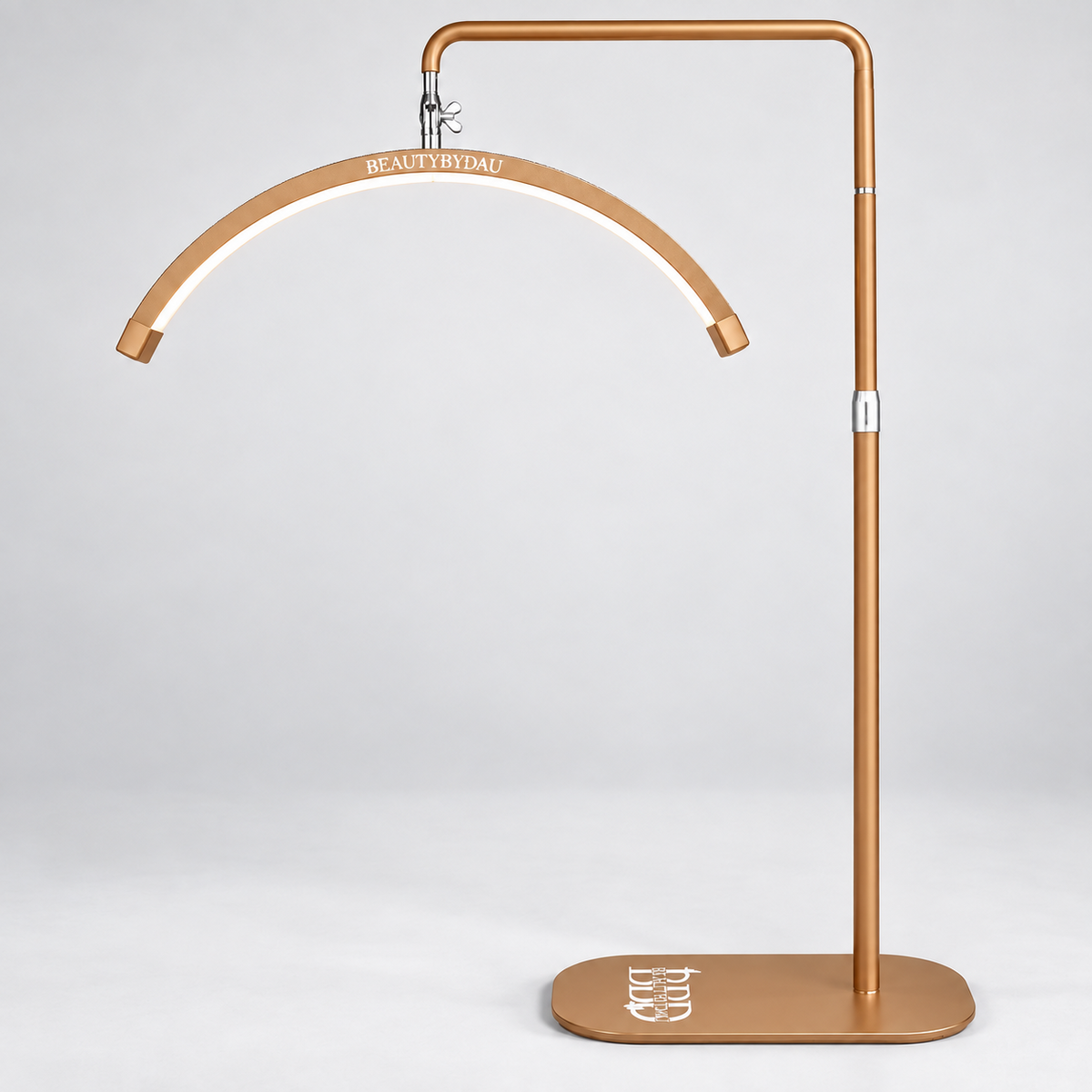 Guld Premium Moonlight-lampe fra BeautyByDau – helbillede forfra