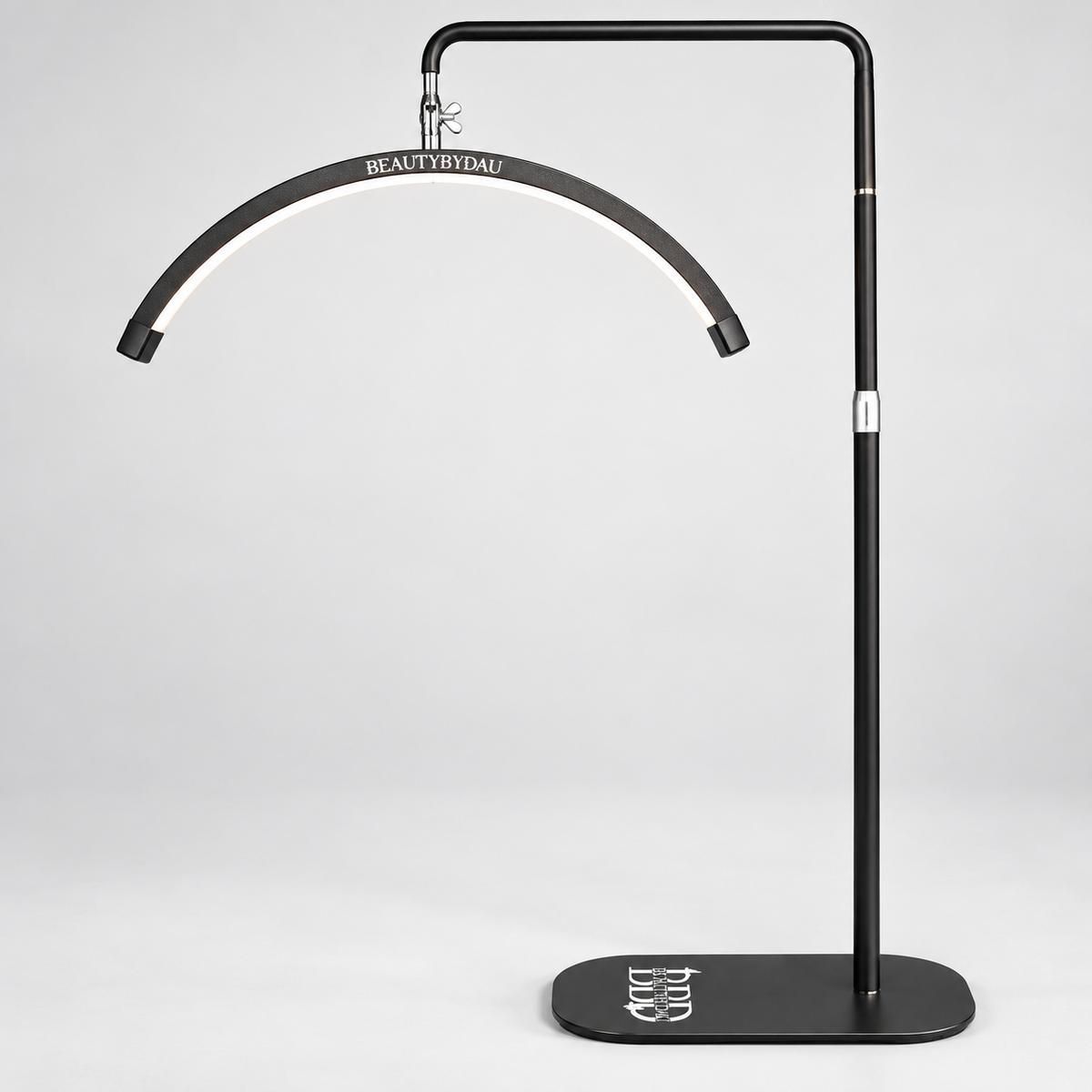 Sort Premium Moonlight-lampe fra BeautyByDau – helbillede forfra