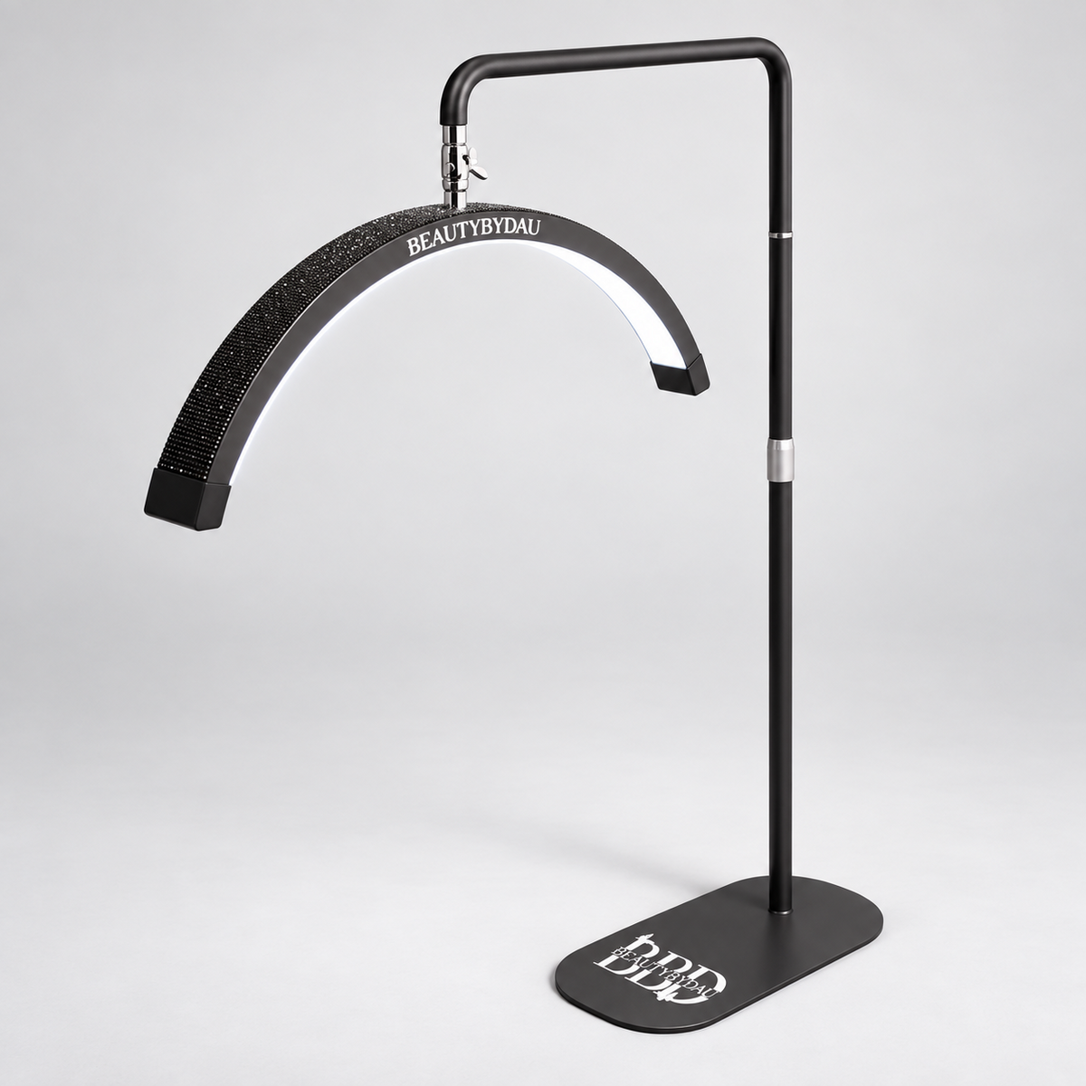 Sort Premium Moonlight-lampe – helbillede skråt fra siden
