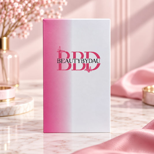 BeautyByDau Cluster Lashes emballage
